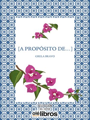 cover image of A propósito de